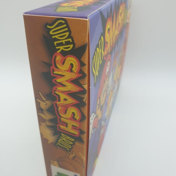 SUPER SMASH BROS FOR NINTENDO N64 REPLACEMENT BOX INCLUDES INSERT + CLEAR CASE - Picture 4 of 4